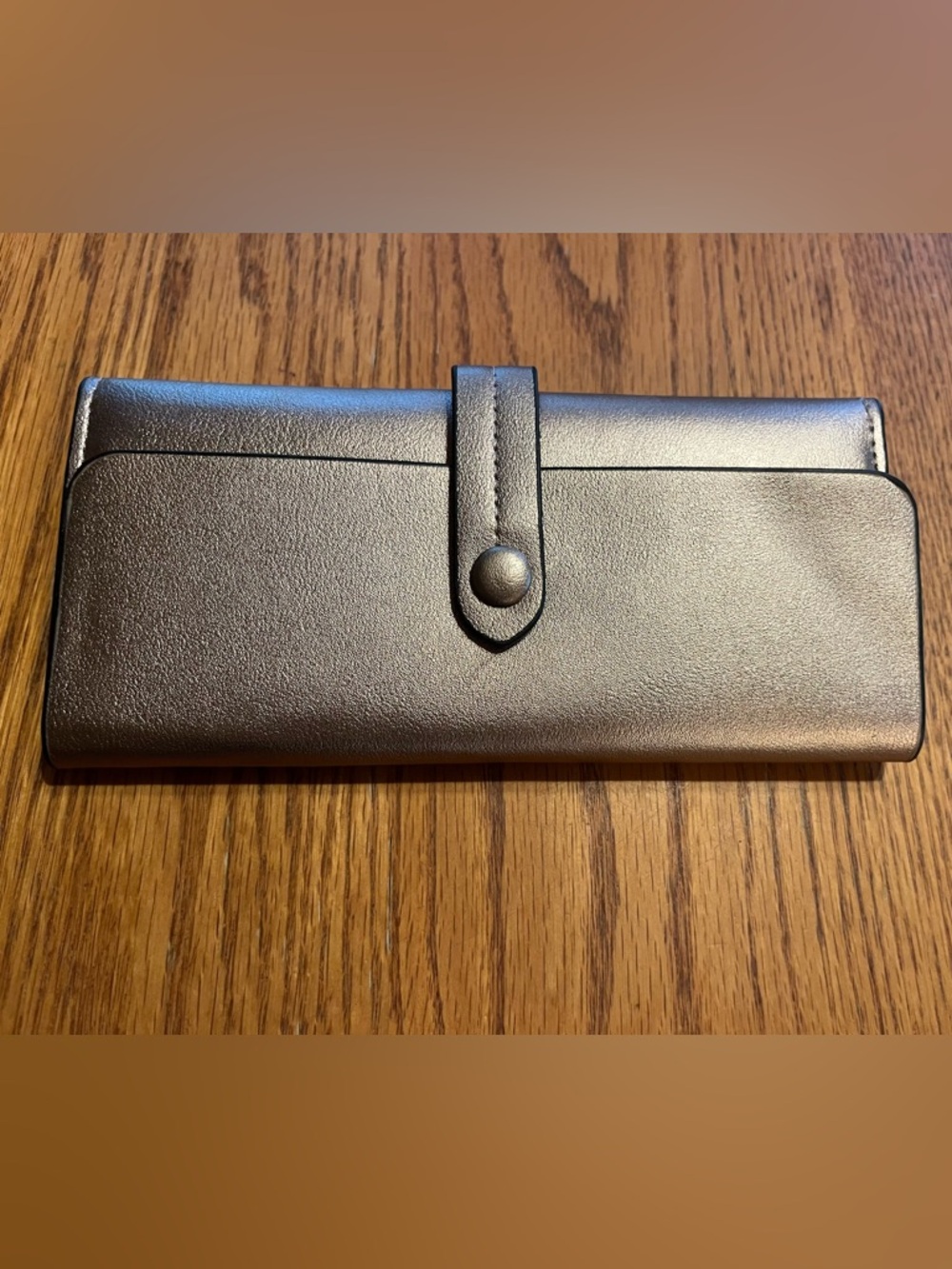 Bronze Metallic Wallet/Credit Card Holder